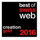 Best of Swiss Web 2017 Creation Gold